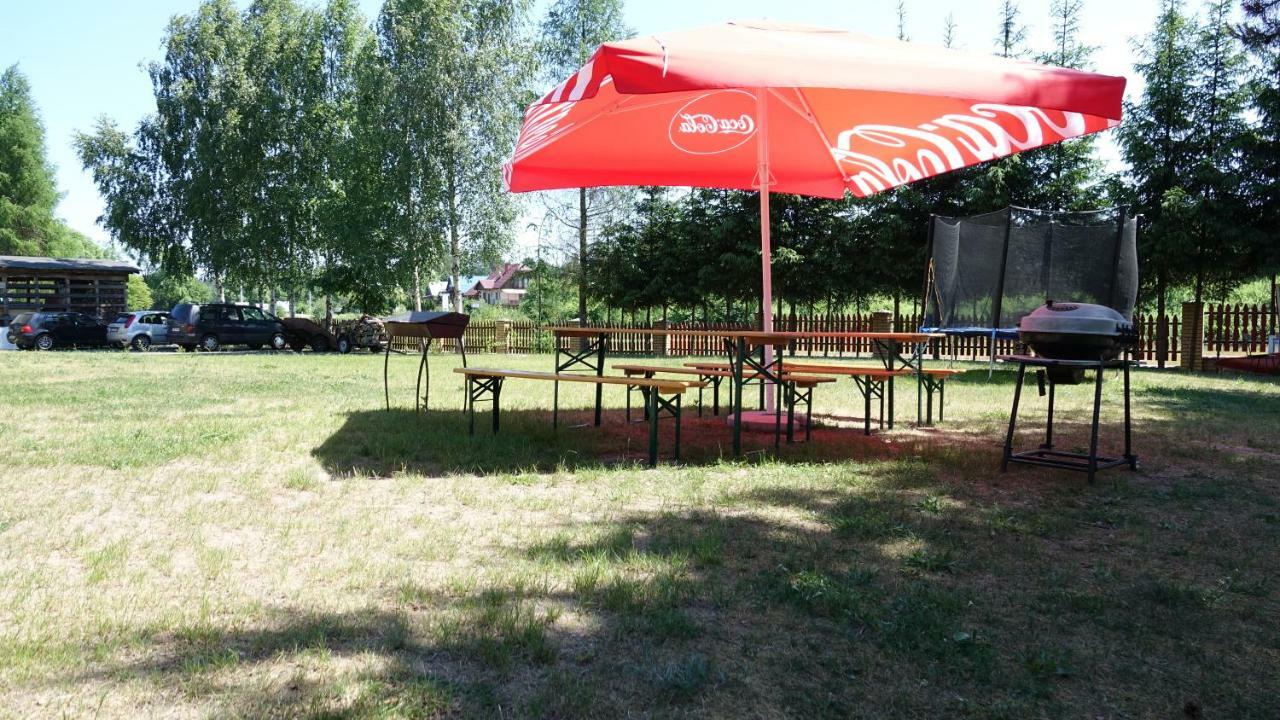 "Rowerowa Przystan" Turystyka Wiejska Nad Jeziorem Serwy W Sercu Puszczy Sucha Rzeczka Exterior photo