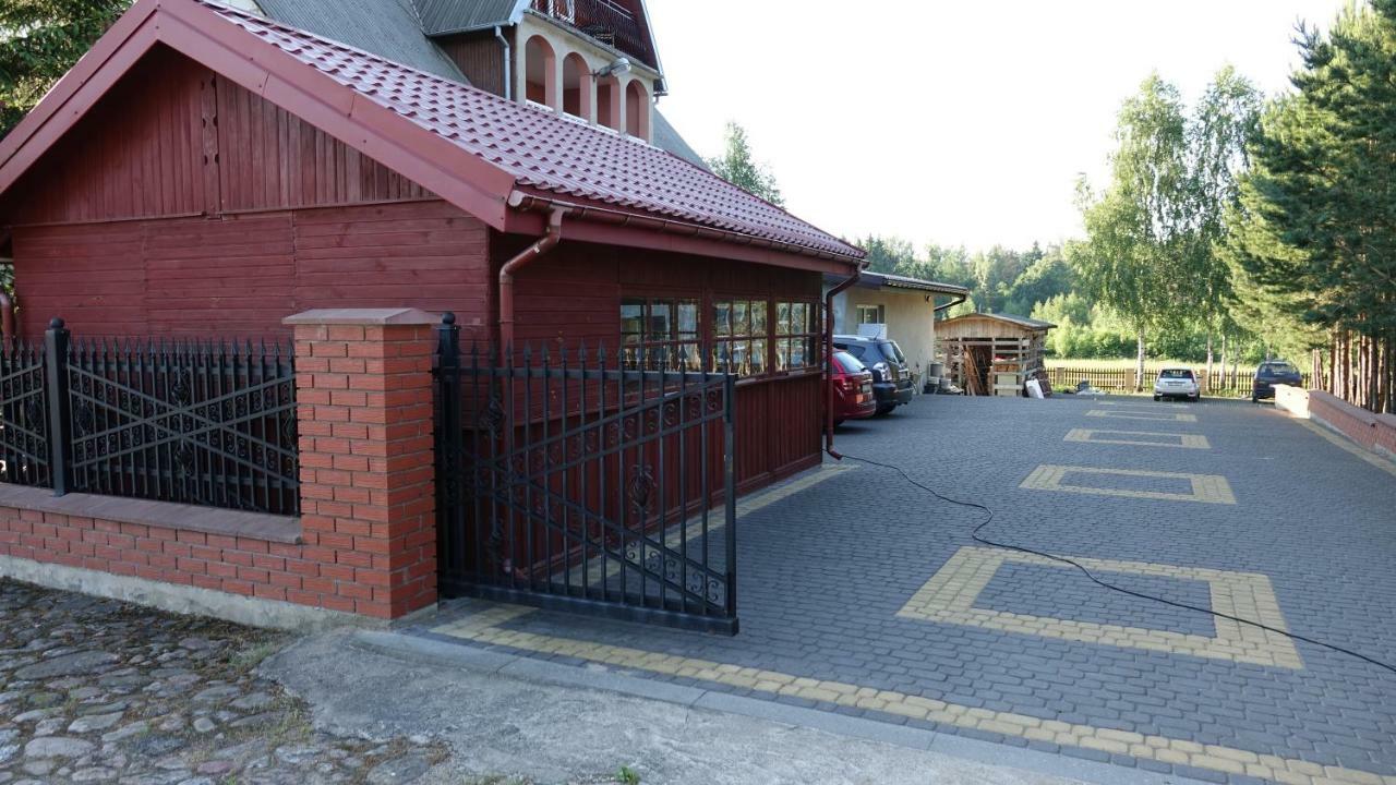 "Rowerowa Przystan" Turystyka Wiejska Nad Jeziorem Serwy W Sercu Puszczy Sucha Rzeczka Exterior photo