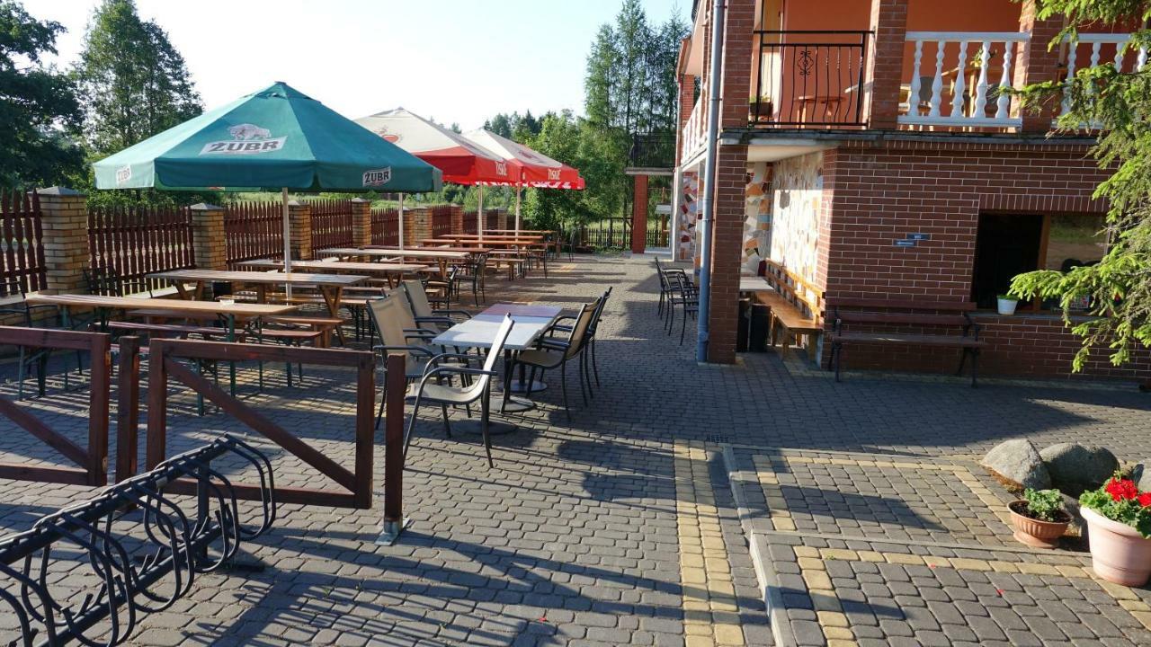 "Rowerowa Przystan" Turystyka Wiejska Nad Jeziorem Serwy W Sercu Puszczy Sucha Rzeczka Exterior photo