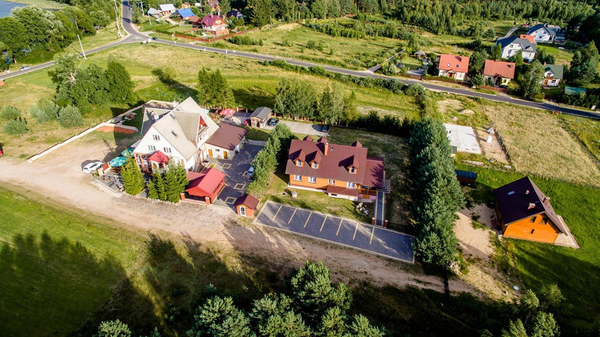 "Rowerowa Przystan" Turystyka Wiejska Nad Jeziorem Serwy W Sercu Puszczy Sucha Rzeczka Exterior photo