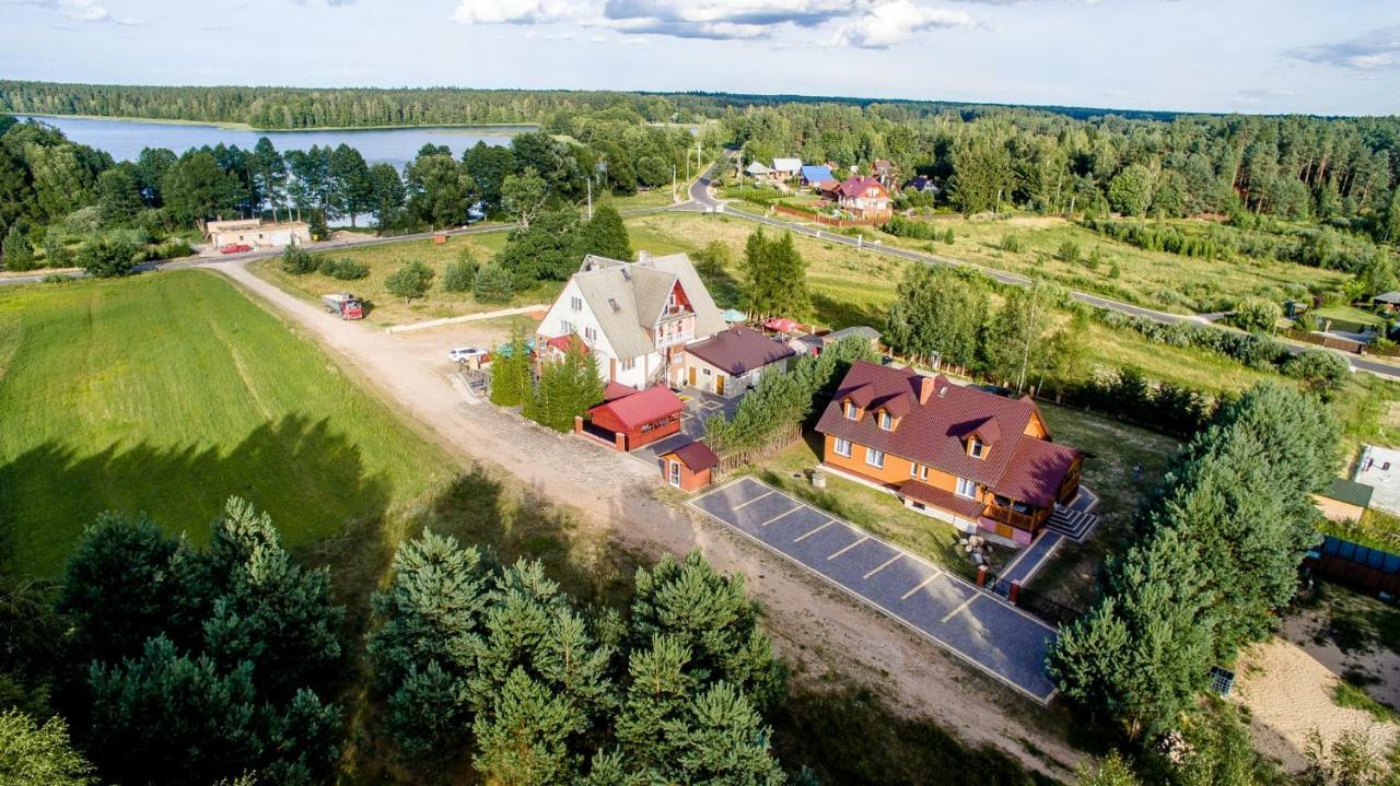 "Rowerowa Przystan" Turystyka Wiejska Nad Jeziorem Serwy W Sercu Puszczy Sucha Rzeczka Exterior photo