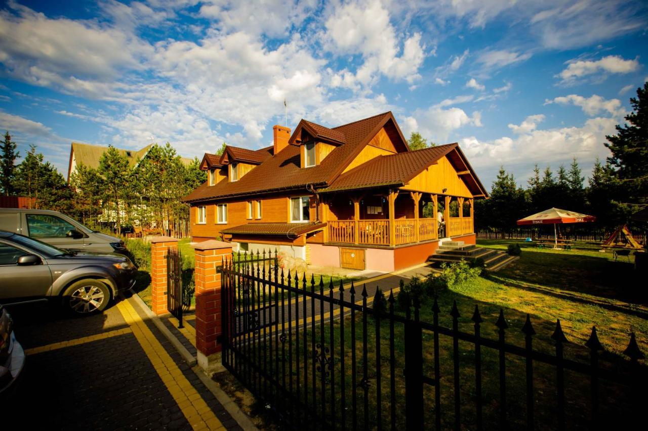 "Rowerowa Przystan" Turystyka Wiejska Nad Jeziorem Serwy W Sercu Puszczy Sucha Rzeczka Exterior photo