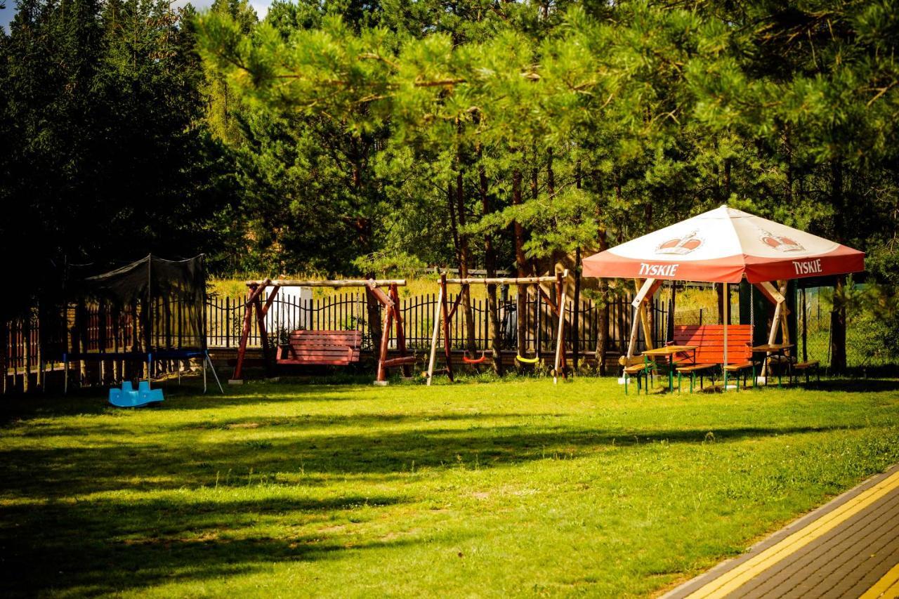 "Rowerowa Przystan" Turystyka Wiejska Nad Jeziorem Serwy W Sercu Puszczy Sucha Rzeczka Exterior photo